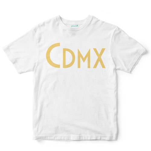 Playera Blanca Hombre Cdmx Ropa Varias Tallas Envío | Envío gratis