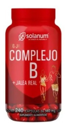 Complejo B Solanum Con Jalea Real 240 Cápsulas