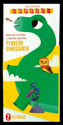 BUENAS NOCHES Y DULCES SUEÃÂOS PEQUEÃÂO DINOSAURIO, de Varios autores. Editorial San Pablo, tapa dura en español