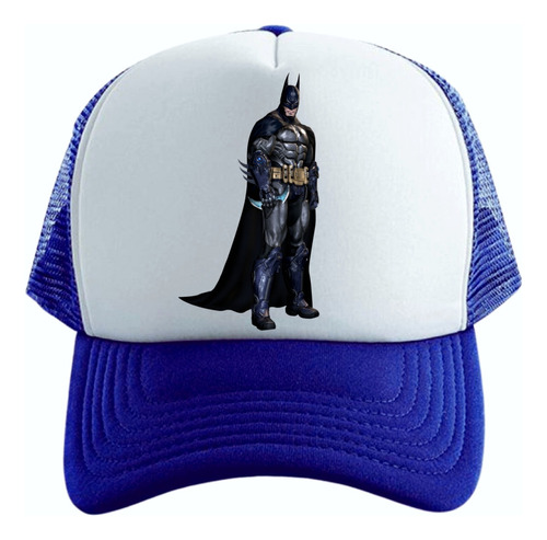 Gorra Trucker Batman Ak Super Heroes Series Geeks Blue 