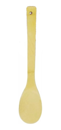 Cuchara De Bambu Cucharon Cocina Utensilio Madera 30cm 