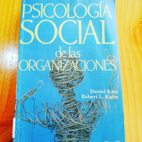 Psicología Social De Las Organizaciones 