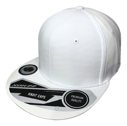 Gorra Plana Poliester Cerrada 10 Pzs