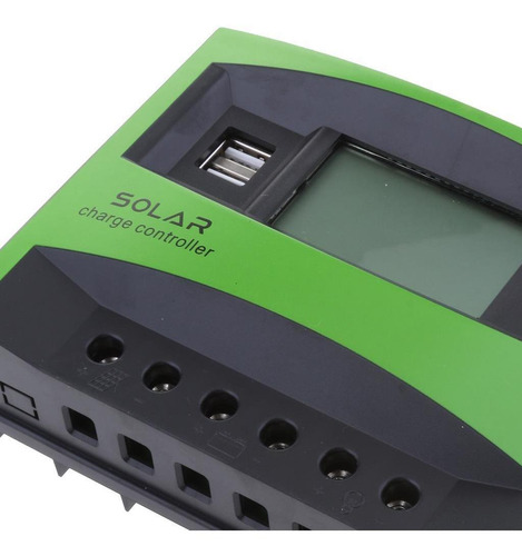 Imagen 4 de 7 de Controlador De Carga De Panel Solar 40a Controlador Pwm