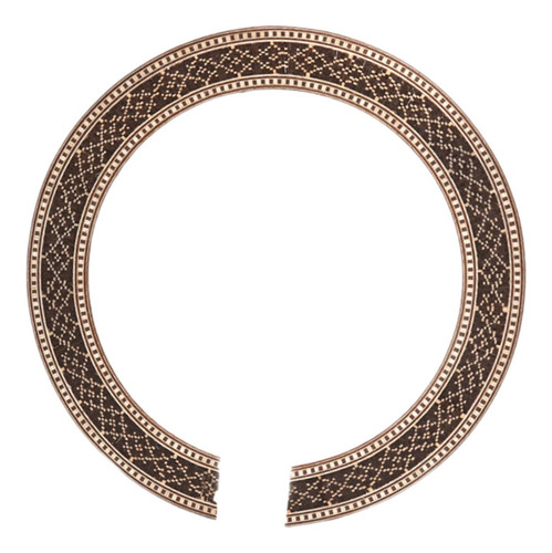 Guitar Rosette Accessories ,wood Soundhole Inlay Rosette