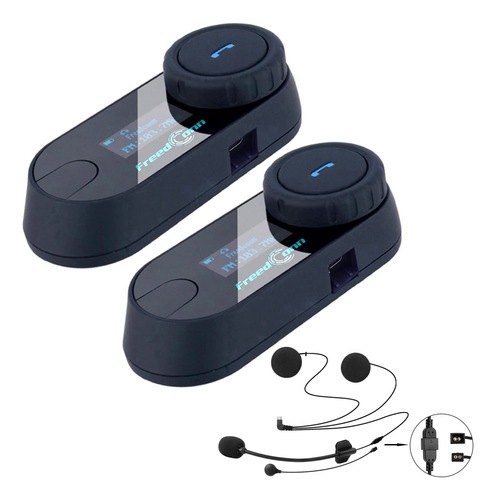 Freedconn Tcom-sc - Auriculares De Comunicacin Con Bluetooth