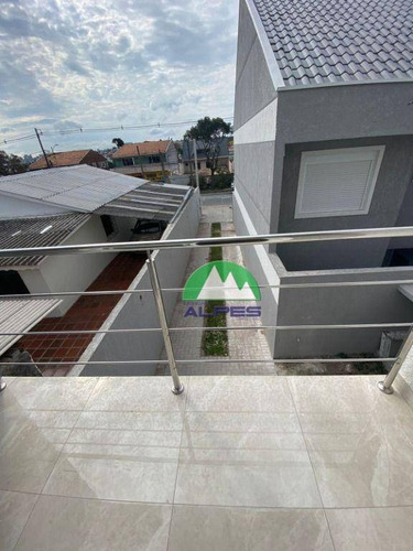 Imagem 9 de 20 de Sobrado Com 3 Dormitórios À Venda, 144 M² Por R$ 598.000,00 - Xaxim - Curitiba/pr - So1190