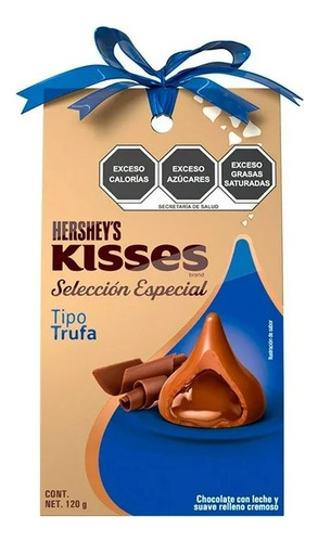 3 Pza Chocolate Con Leche Hershey's Kisses Selección Especia