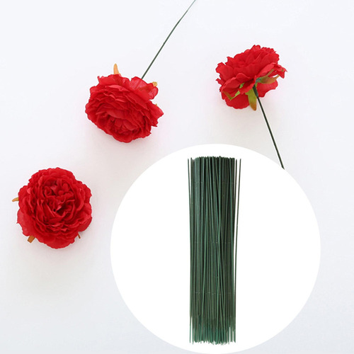 100x Poste De Flores Artificiales, Ramo De 30 Centimetros