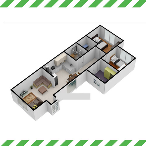 Vendo Casa 3 Dormitorios, Con Renta