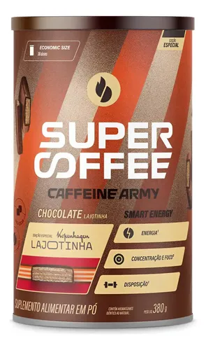 Suplemento Caffeine Army Super Coffee 3.0 380g