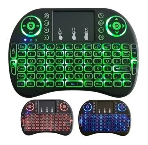 Mini Teclado Inalambrico Touchpad Smartv Pc