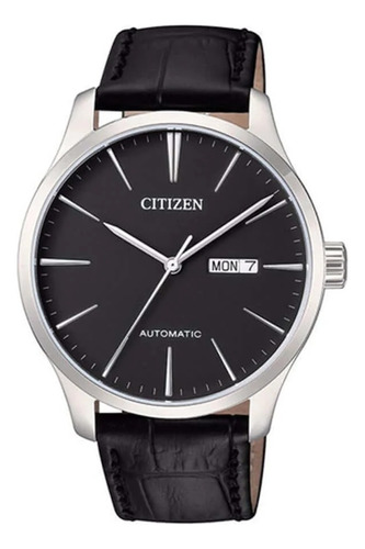 Reloj De Hombre Citizen Automatico Cuero 25% Off + Regalo !!