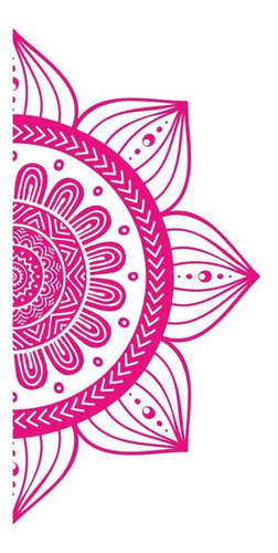 Imagem 7 de 10 de Adesivo Para Vidro Box Mandala Sementes - 50 X 1,00m