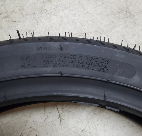 Llantas 100/90-18 + 275-18 Power Tire 6pr Tl Ybr125 Xpress15