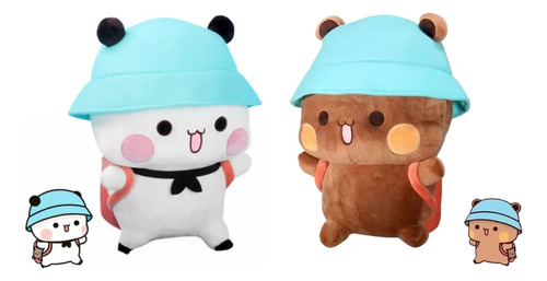 // Regalo De Navidad, Peluche De Panda, 2 Dudu Y Bubu