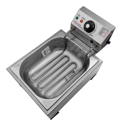 Imagem 3 de 6 de Fritador Eletrico 4 Litros 1 Cuba 2000/2500w