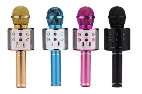 Micrófono Karaoke Bluetooth Inalámbrico Parlante- All Import