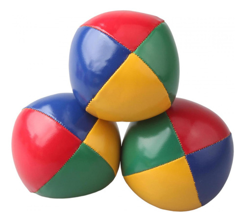 1 Pelotas De Malabarismo De 3 Piezas Jugar Pelota De Cuero