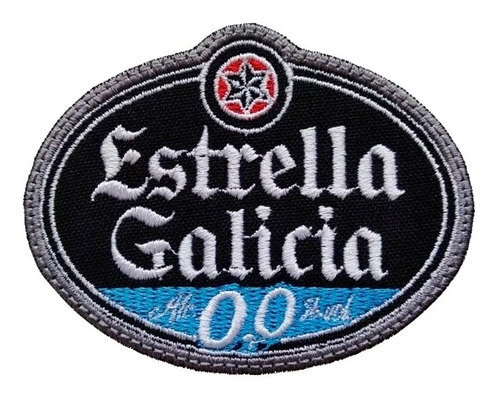 Parche Bordado Estrella Galicia, Parches De Fútbol 