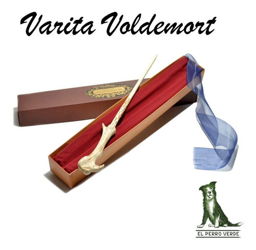 Varita Voldemort (harry Potter) Ollivanders Original Caja