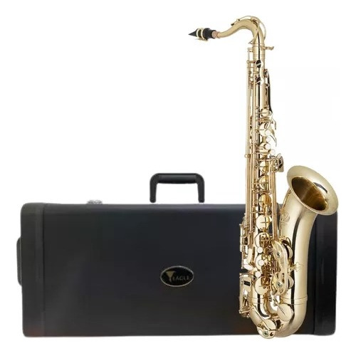 Sax Tenor Eagle St 503 Laqueado C/estojo Novo Completo + Nfe