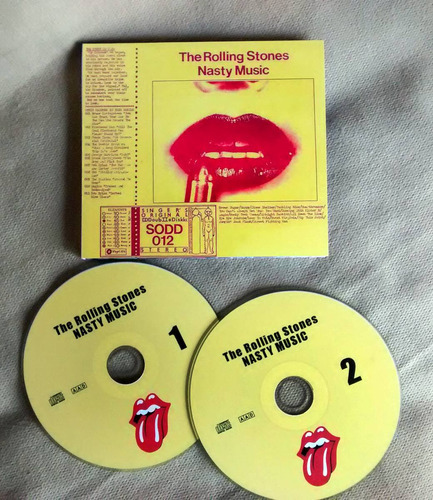 The Rolling Stones - Nasty Music 72 / 73 - Cd Doble En Viv 