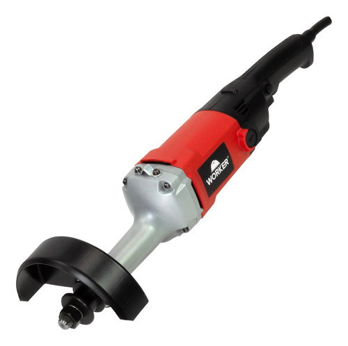 Esmerilhadeira Reta 6 900w 220v 5000rpm Worker 201749 Cor Vermelho Frequência 60Hz