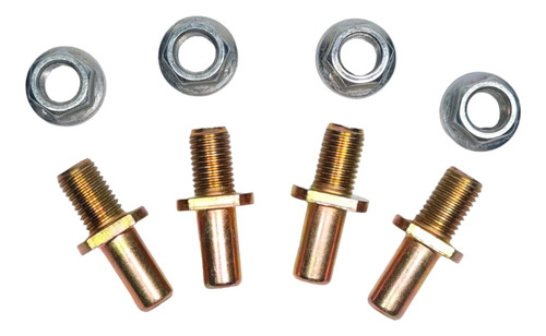 Kit Bucha Prisioneiro Porca Coroa Cg Titan Fan 125 Ate 2008