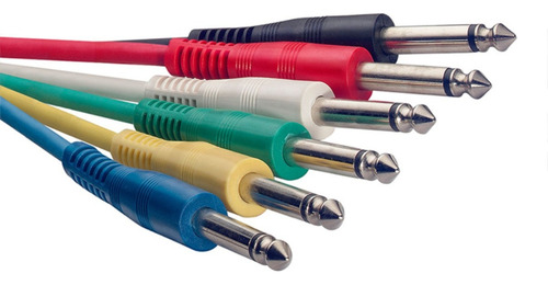 Cable Interpedal Plug Recto 60cm - 6 Unidades Spc060e