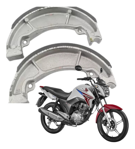 Lona De Freio Titan Patim 125 150 160 Fan Dianteiro Traseiro