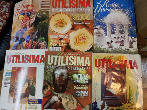 Lote Revistas Utilisima Con Moldes - 29 Revistas - L343