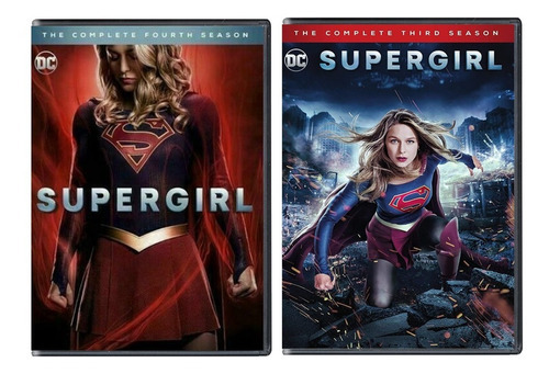 Supergirl Dc Comics Paquete Temporada 1 2 3 4 Dvd