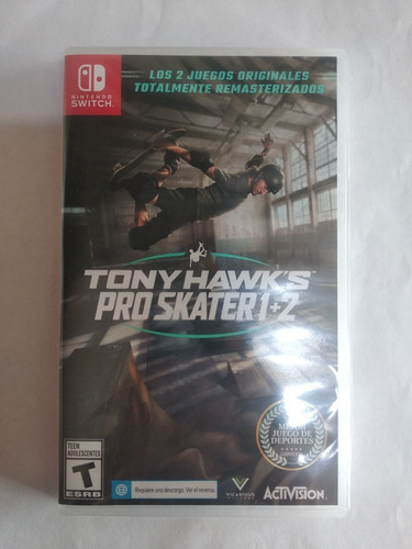 Imagen 2 de 5 de Tony Hawk's Pro Skater 1 + 2 Nintendo Switch Juego Sellado