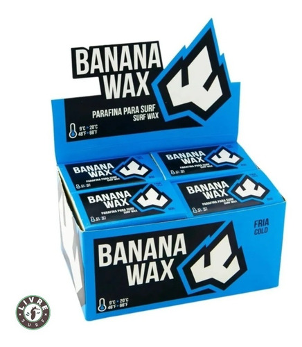 Parafina Banana Wax (kit Com 40 Unidades) (água Fria)