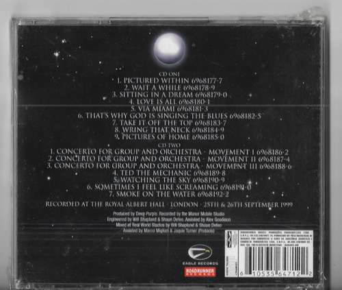 Cd - Deep Purple - In Concert With The London Symphony ...