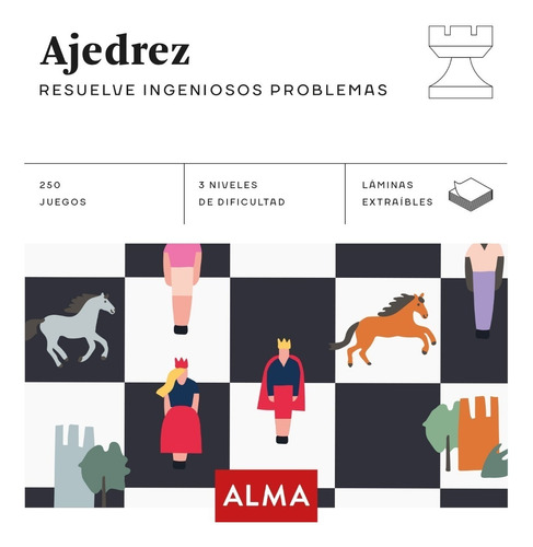 Libro Ajedrez Resuelve Ingeniosos Problemas -