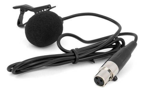 Microfone Sem Fio Duplo Arcano Duo Body Auricular Lapela Cor Preto