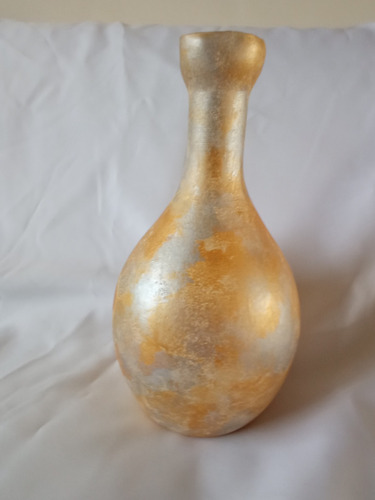 Botellon Ceramica Sin Uso, Efecto Descascarado
