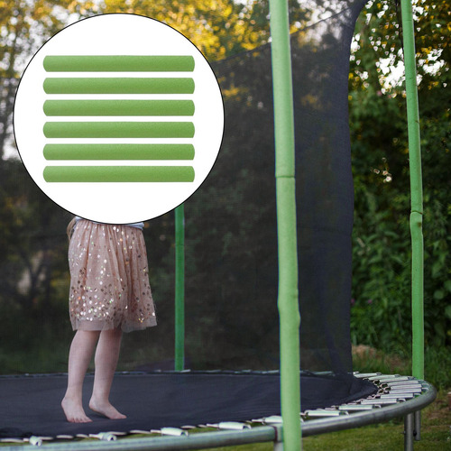 6 Fundas De Espuma Para Poste De Trampolín, Fundas De Verde