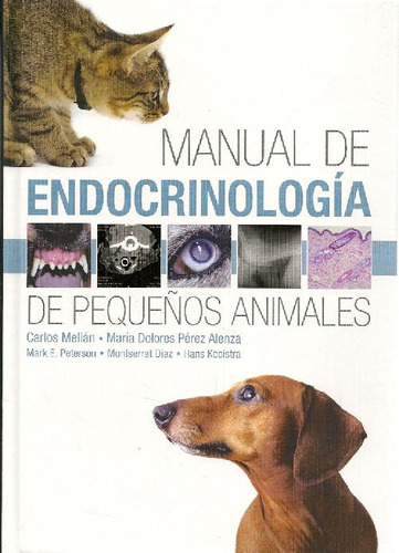 Libro Manual De Endocrinología De Pequeños Animales De Carlo