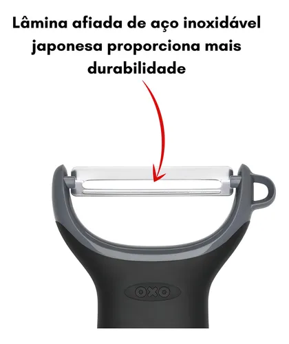 Pelador Y Good Grips Oxo, acero inoxidable