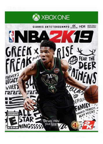 Nba 2k19 Standard Edition Xbox One Nuevo Sellado Físico//