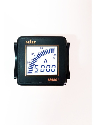 Amperimetro Digital Ma 501 48x48 Selec Monofasico