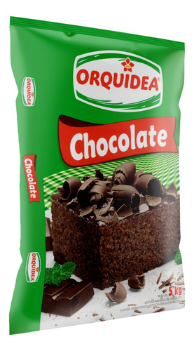 Mistura para Bolo Chocolate Orquídea Pacote 5kg