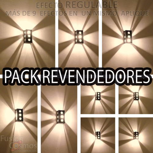 Difusor Exterior Aplique Pared Pack Revendedores Kit X 50uni