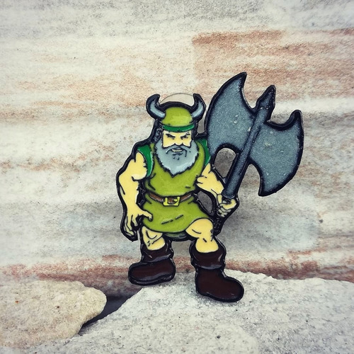 Pin Golden Axe Gilius Thunderhead Sega #funkonauta 