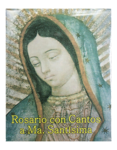 5 Rezo Del Santo Rosario Con Cantos, Librito. 13.5 X 10.5 