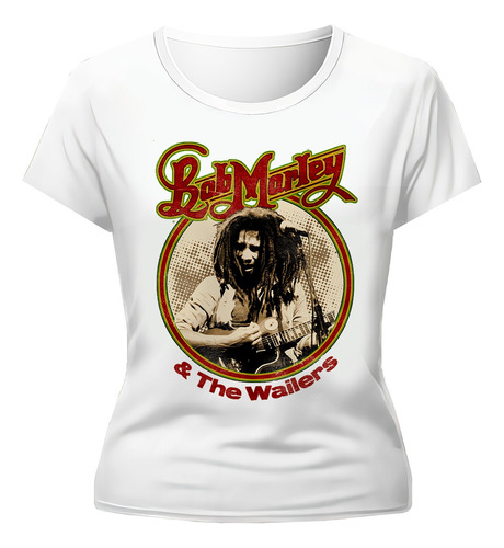 Remera Bob Marley And The Wailers Dama