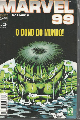 Marvel 99 Vol 03 - Abril - Bonellihq Cx154 K19